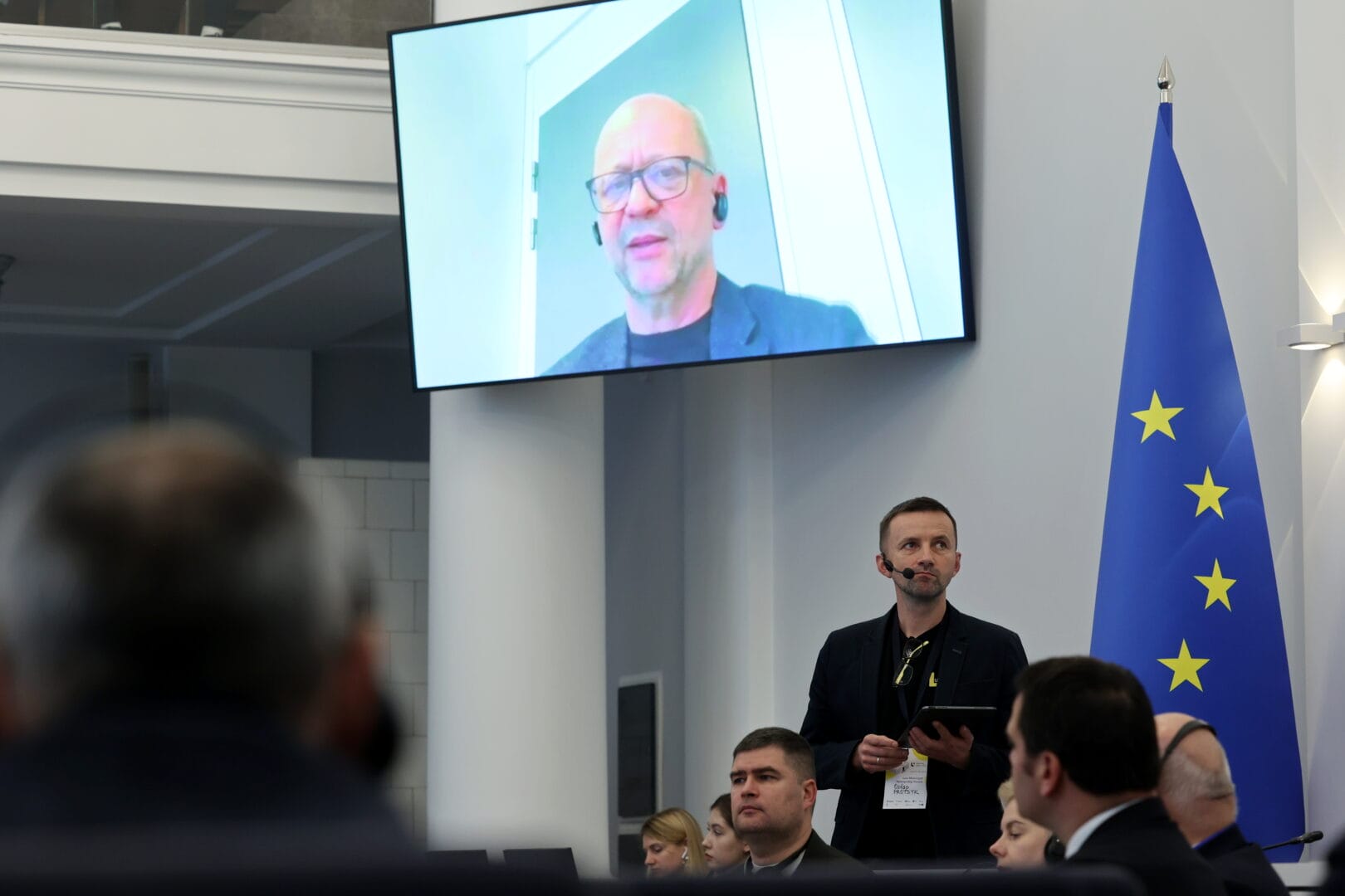 Online contribution by DG Regio Deputy Director Normunds Poppens during the Municipal Partnership Forum in Lviv