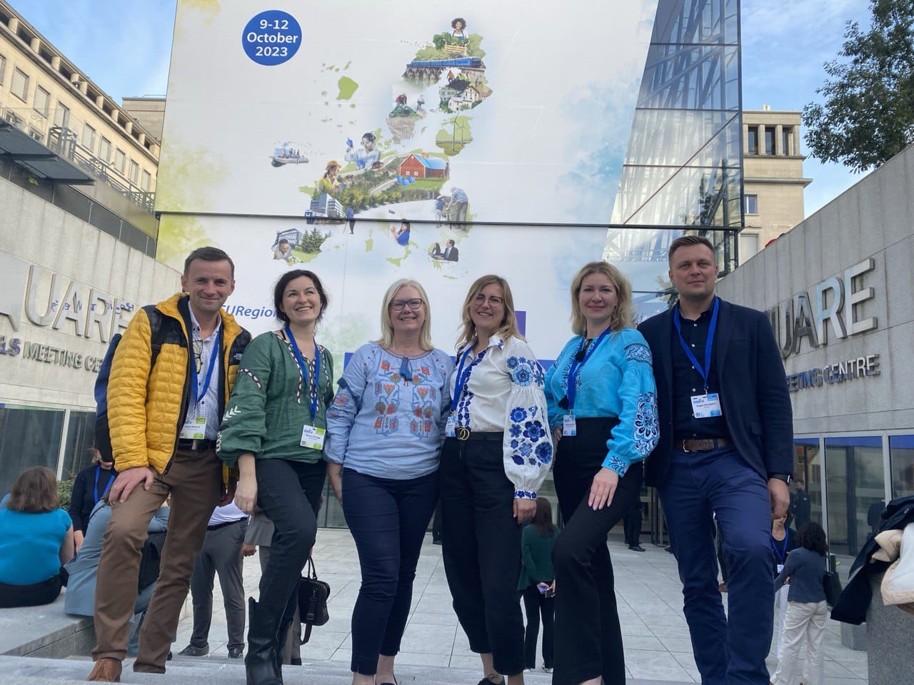 Українські мери та команда Cities4Cities | United4Ukraine під час Європейського тижня регіонів та міст