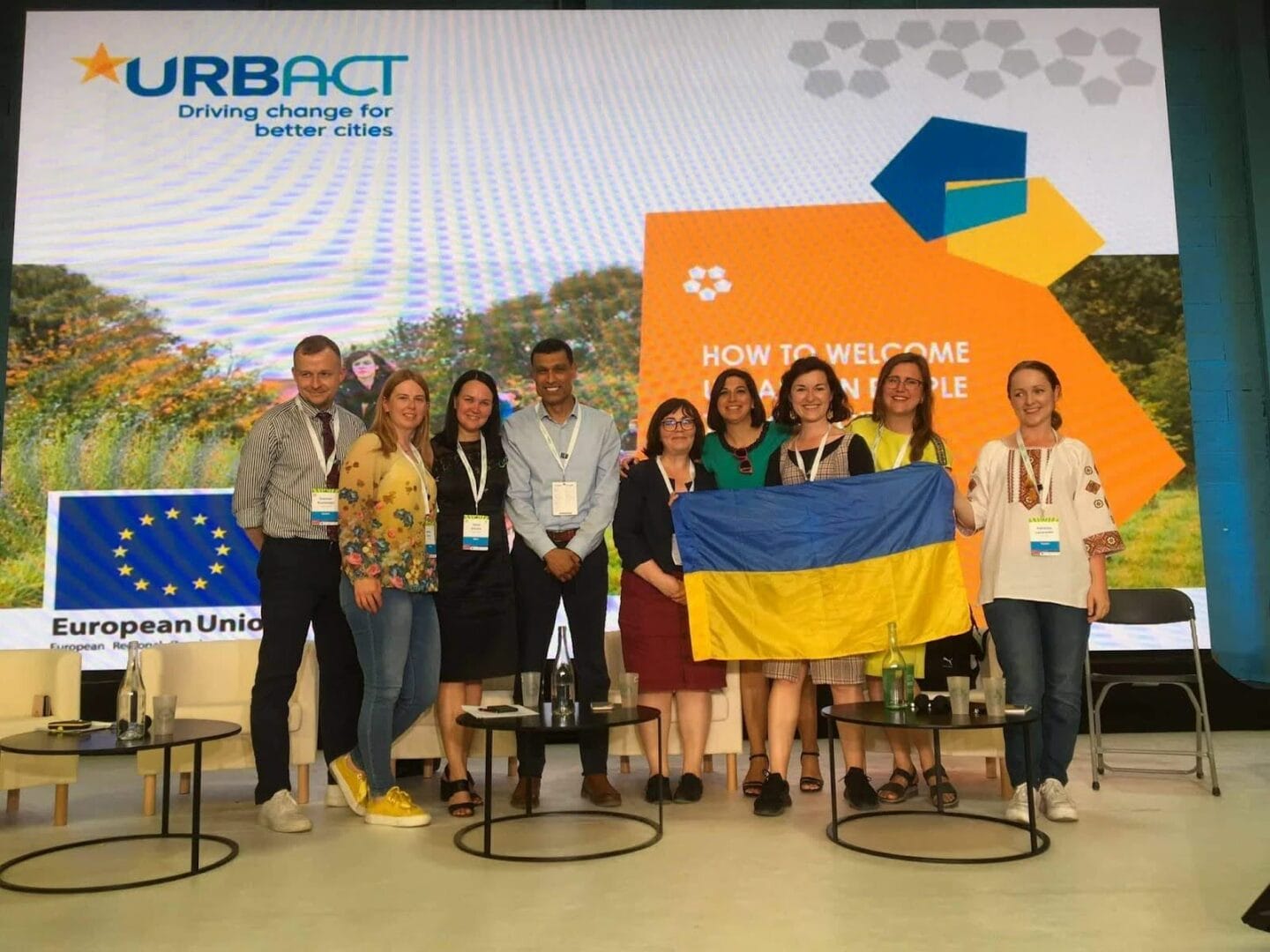 Експерти Cities4Cities | Untied4Ukraine під час фестивалю міст URBACT в Пантініб Франція, 2022 рік