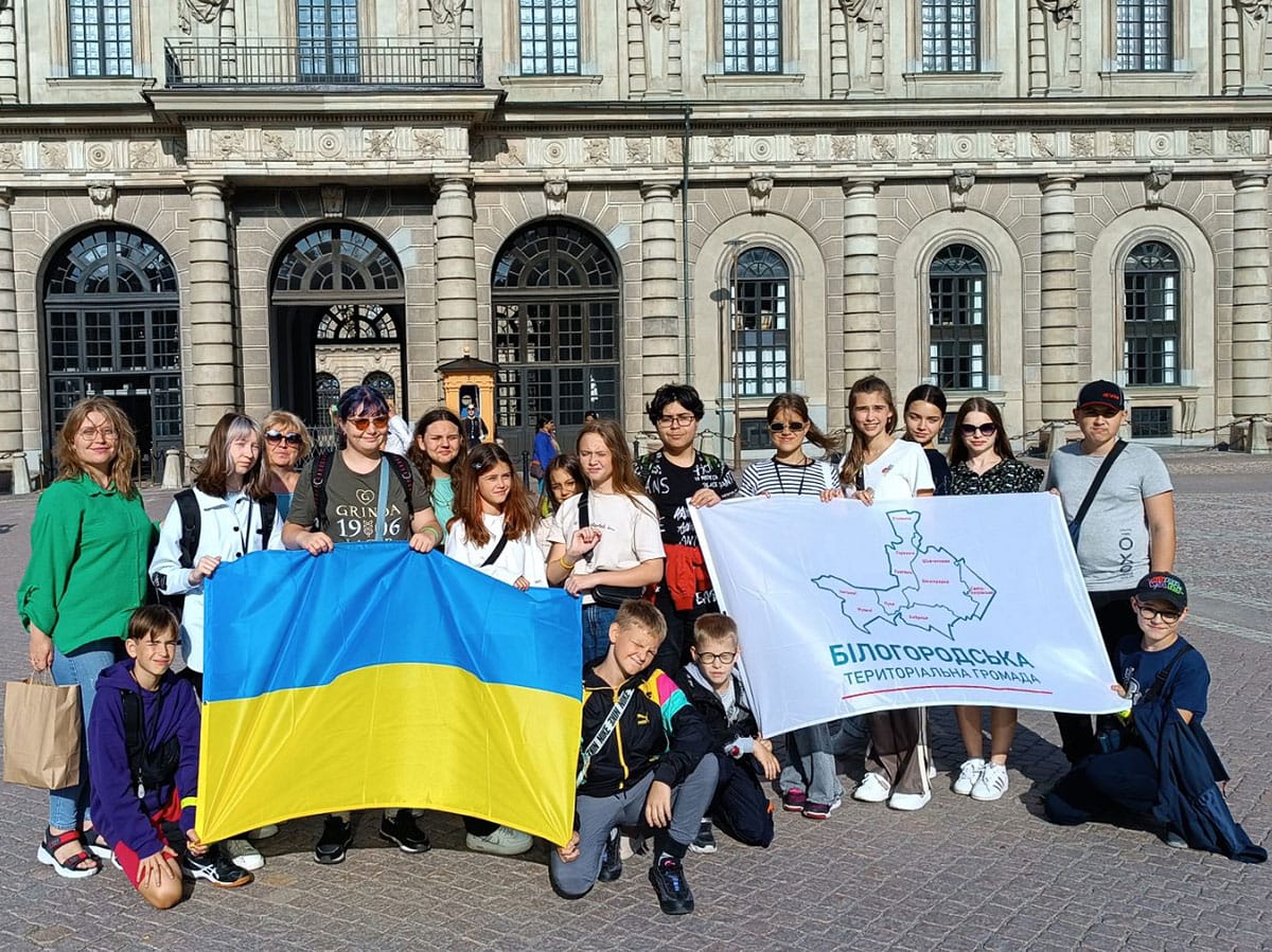 Photo: https://bilohorodka.org.ua/mizhnarodne-partnerstvo-dity-z-bilohorodskoi-hromady-vidpochyly-v-shvetsii/ 